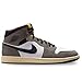 Air Jordan 1 Mid SE Cave Stone Mens Lifestyle Shoes (White/Cave Stone/Dark Sulfur/Oil Grey) Size 7.5