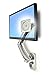 Ergotron – MX Single Monitor Arm, VESA Wall Mount – for Monitors Up to 42 Inches, 14 to 30 lbs – Polished Aluminum