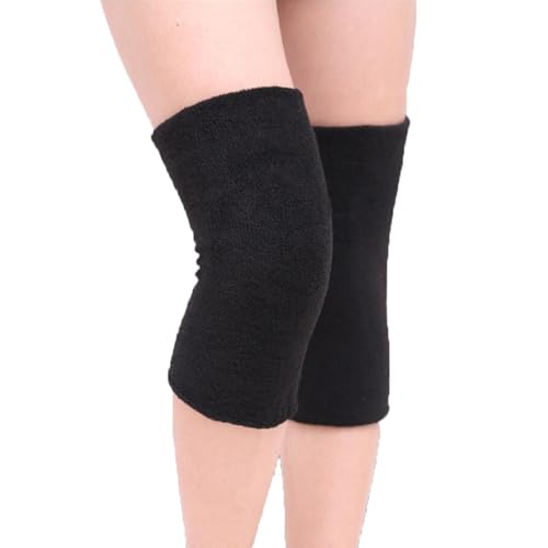 FakeFace Men Women Thicken Thermal Knee Braces Leg Warmers Winter Breathable Knee Pads Leg Sleeves for Ski Cycling Dance