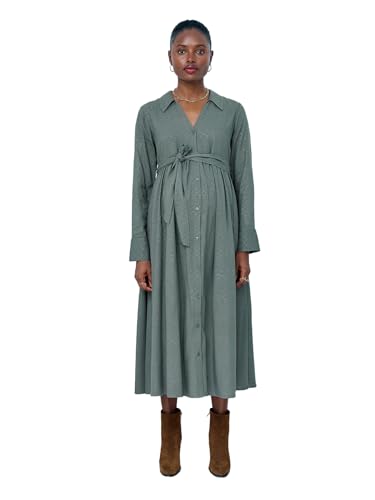 Vertbaudet Langes Hemdblusenkleid aus...