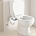 Bidet Attachment for Toilet, ual Nozzle Toilet Bidet Sprayer with Soft and Comfortable Cleaning for Existing Toilets Seat