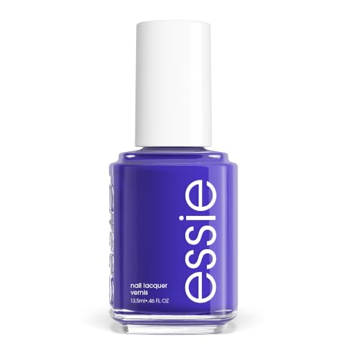 essie salon-quality nail polish, vegan, bright blue, Butler Please, 0.46 fl oz