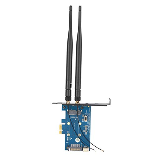 Adaptateur sans fil PCI-E 1X avec support carte SIM pour mini carte WiFi