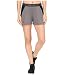 Under Armour Women's Play Up Short 2.0, Carbon Heather/Black, X-Large