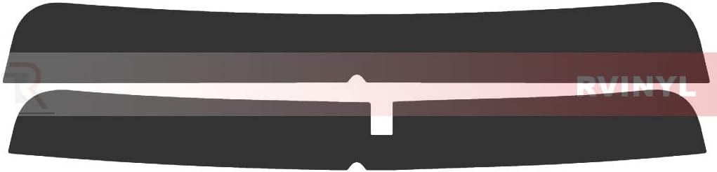 Rvinyl Window Tint Kit Compatible with GMC Envoy 2002-2009 - Windshield Strip Visor - 20%