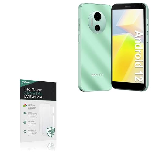 BoxWave Screen Protector Compatible With Doogee X97 - ClearTouch Crystal Anti-UV EyeCare (2-Pack), Filters out Harmful Blue Light Reduce Fatigue
