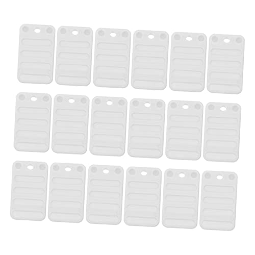 SEWACC 18Pcs Multifunctional Furniture Shims for Leveling Uneven Surfaces Durable Table Leg Pads and Gap Fillers for Home Office and Restaurant Use Height