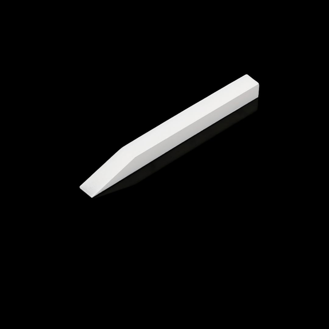Raschietto in PTFE - Pala resistente agli acidi e for ricerche di laboratorio, 1 pezzo(10x120mm)