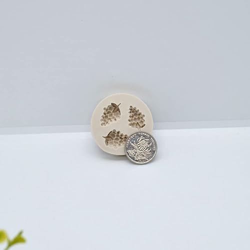 Miniatura 3 de Molde de silicona con forma de uva pequeña, herramientas para hornear de cocina, pastel de bricolaje, chocolate, mo, e, fondant, postre, decoración