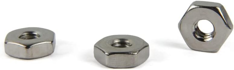 4-40 Hex Machine Screw Nuts / 18-8 Stainless Steel / 5,000 Pc. Carton