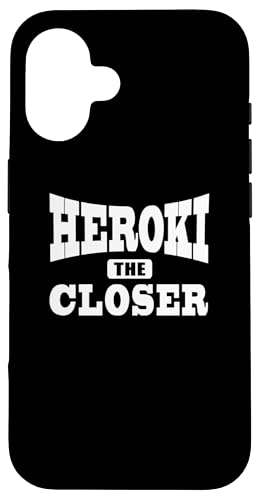 HEROKI THE CLOSER q[[L U N[U[ X}zP[X iPhone 16 p