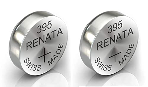 Two Renata 395 SR927SW Watch battery ()