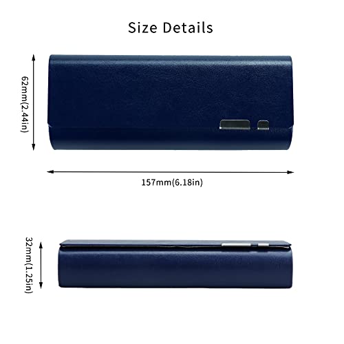 Image of VisionGlobal Hard Shell Eyeglass Case for Eyeglasses and Sunglasses for Men /Women and Kids