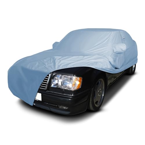 Image of iCarCover Premium Car Cover for 1992-2017 Mercedes-Benz E-Class Coupe, Convertible Heavy Duty Waterproof All-Weather Automobiles Custom Fit Indoor Outdoor UV Snow Protection Covers with Straps and Bag