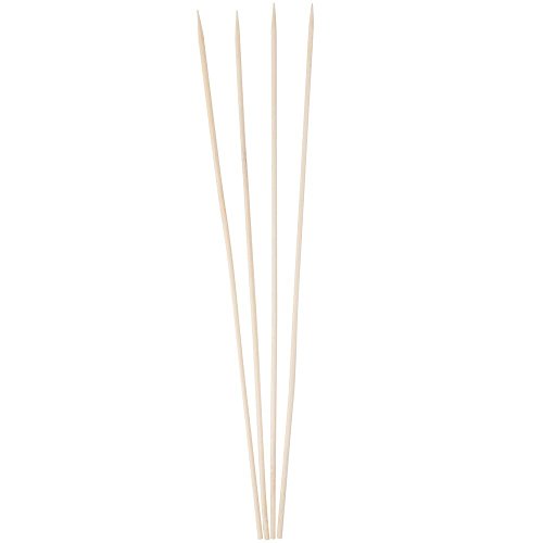 Kabob Skewers Pack Of 500 8 Inch Bamboo Sticks Made From 100 % Natural Bamboo - Shish Kabob Skewers - (500) #TOP1