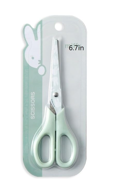 Cute Stainless Steel Scissors (Mint)