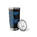 The Diaper king trump is a fascist pig (steel blue) Stainless Steel Insulated Tumbler