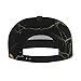 Fashionable Baseball Cap Chic Black and Gold Marble Texture Art Dad Hat for Boys and Girls, Relaxed Fit Breathable Moisture Wicking Sports Cap Headwear