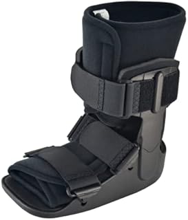 Short Fracture Walker Boot - Ideal for Stable Foot and Ankle Fracture, Achilles Tendon Surgery, Acute Ankle Sprains, Post Op Care (Small (Shoe Size 4-6.5))