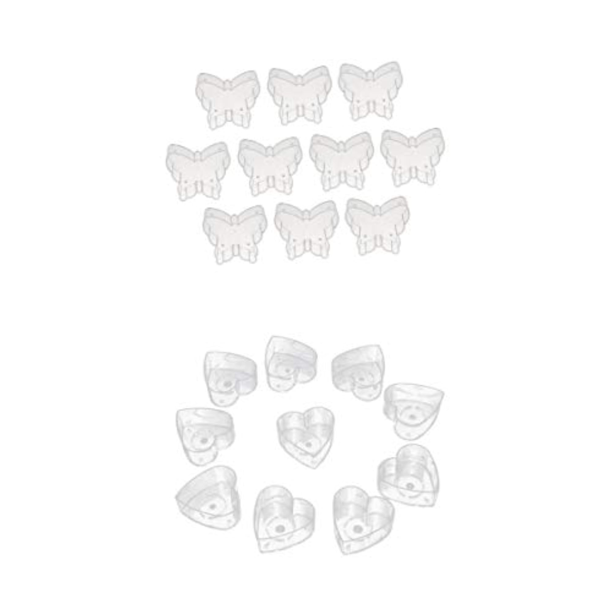 Heart Shape Tea Light Cups Wax Container, Valentine's Decor