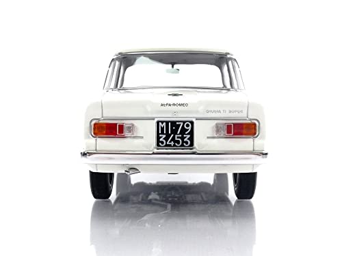 Norev 1/18 Giulia Ti Super Quadrifoglio Verde 1963 White 187970 #TOP3