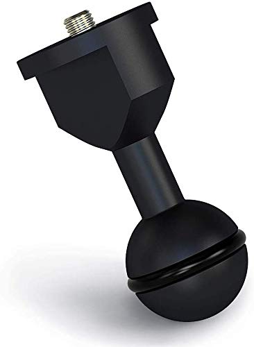 Sea frogs 1” Mounting Ball for Cold Shoe Connector for Underwater Photography Lighting System Mount Base Torch Holder Connector for Seafrogs Camera Housing Flashlight