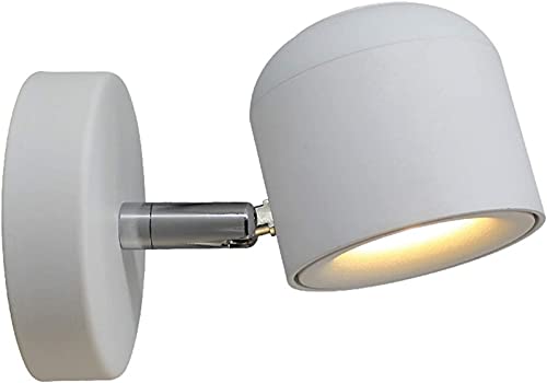 Applique miroir LED rotatif blanc lumière naturelle pour salle de bain et chambre