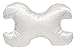 Save My Face Le Grand White Satin Pillow