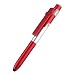 Produktbild ASHATA Kapazitiver Stift, 4 in 1 Touchscreen Kapazitive Kugelschreiber Mit LED-Licht Für Tablet, Faltbarer Kapazitiver Touch Pen Stylus Stift/Handyhalter Ständer(rot)