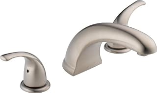 Peerless Tunbridge 2-Handle Widespread Roman Tub Faucet Trim Kit, Brushed Nickel PTT298510-BN