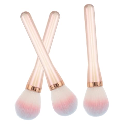 Vaguelly 3 Pinceles De Maquillaje Coloridos Pincel Para Rubor Pincel Para Corrector De Raíces