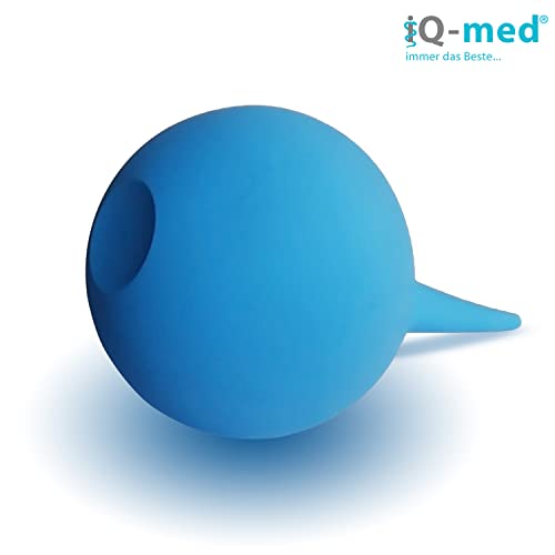 iQ-med Ohrenreiniger 200ml | Ohrenschmalzentferner aus medizinischem Silikon | Ohrendusche