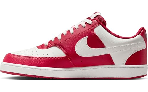 Nike Men's Court Vision Low Gym Red/Summit White 10 Medium