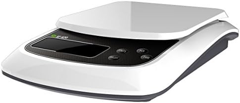 SlimWise 10kgx0.5g Digital Food Diet Kitchen Scale, Postal, Office, 22lbs Capacity