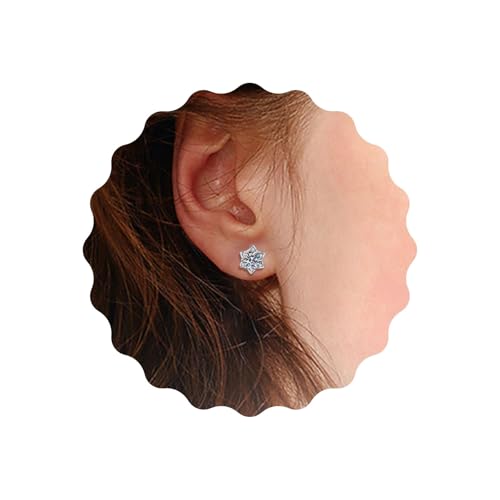 Pendientes hipoalergénicos de plata de ley 925 para mujer, pequeños aretes de aro de oro para regalo, mejor amiga, madre, mujer, aretes coloridos, talla única, venta de Amazon reventa de Amazon
