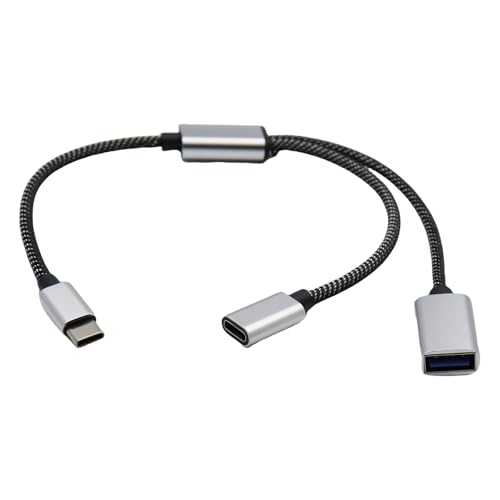 Cavo USB C maschio a 2 femmina ad alta velocità cavo USB C Extender durata trasferimento dati hub di ricarica per più dispositivi