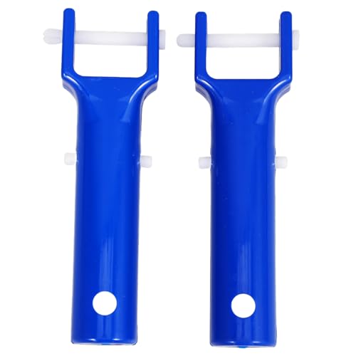 IWOWHERO Swimming Pool Tool V-Clip Set Suction Grip Vacuum Handle Replacement Pool Floor Cleaning Kit