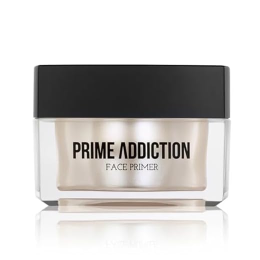 Frankie Rose Cosmetics Prime Addiction Face Primer – Perfect for Dry, Sensitive, Combination, Normal & Oily Skin – Moisturizing, Nourishing & Colorless Makeup Primer - 1.05 oz. (30 grams)