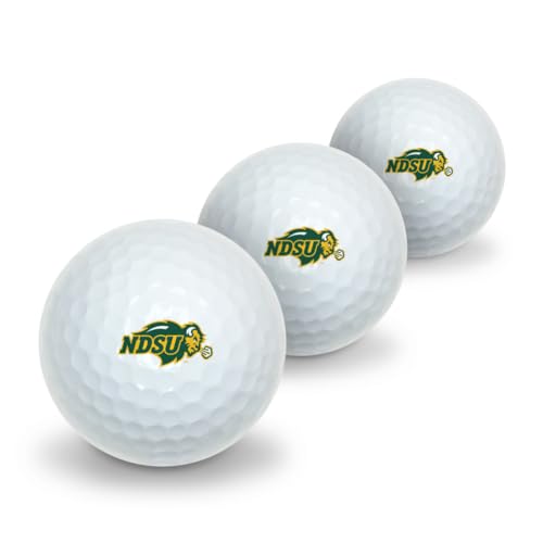 GRAPHICS & MORE North Dakota State University Novelty Golf Balls 3 Pack
