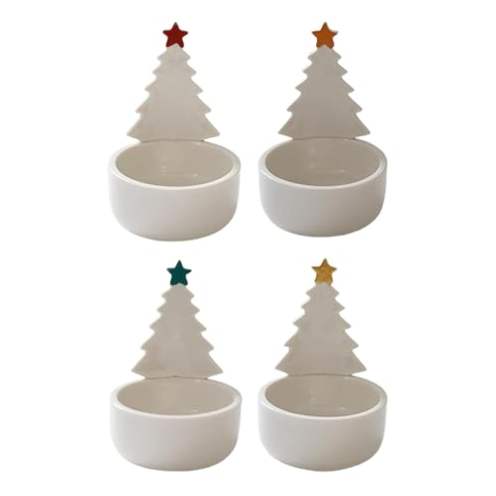 Christmas Tealight Holder Candle Tray for Seasonal Decor