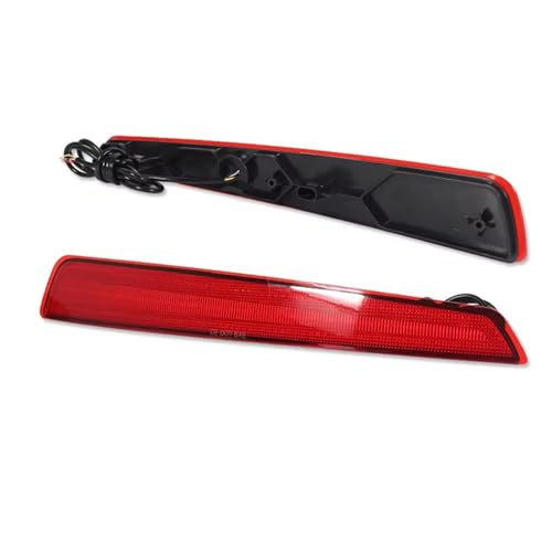 MMLLAOSW Car LED Rear Bumper Reflector Tail/Brake Lights Rear Fog Lights W/Sequential Turn Signal Lights 12V Compatible With Acura TL 2009 2010 2011(Red Lens)