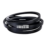 144959 Craftsman Deck Belt for 42 Inch Riding Mower LT1000 LT2000 LT3000 DLT3000 DYT4000 Husqvarna Poulan AYP Ariens Lawn Mower (1/2' X 95') Replaces 532138255 532144959