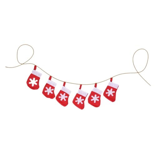 BESPORTBLE �N���X�}�X�X�g�b�L���O�o�i�[ �Ԃ��\�b�N�X�` �N���X�}�X�����p�[�e�B�[�o�i�[ �Ǌ|�������p ���� �g�F �L������ �Z�b�g 1Set