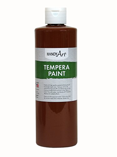 Handy Art Tempera 16 ounce, Brown