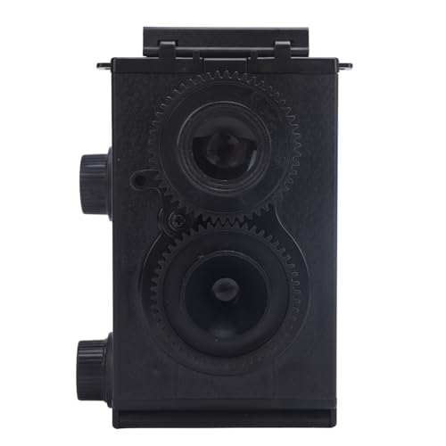 Película de Lente Dual de 35 Mm, Cámara DIY Cámara de Película Réflex Doble Cámara TLR para Película de 35 Mm 135, Película Retro Clásica