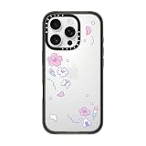 CASETiFY インパクト iPhone 16 Pro ケース [スリム / 2.5mの落下試験をクリア (MIL規格4倍相当) / ワイヤレス充電に対応] - Anime Sakura Point - クリア ブラック