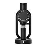 Geimori Single Dose Coffee Grinder with Adjustable Dial, Black