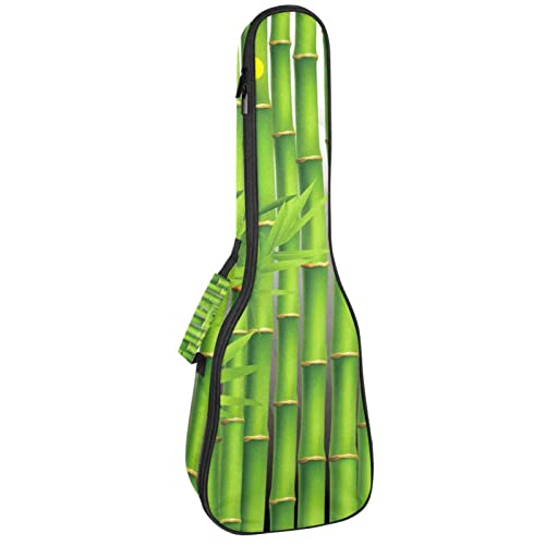 Sac à dos ukulélé robuste housse de rangement concert et soprano à motif plante