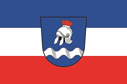 Drapeau Stockstadt am Main 150x250cm : qualité supérieure pour pavoisement officiel