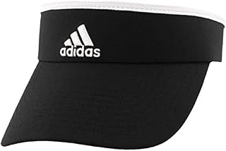 adidas Women's Match Visor, Black/White, ONE SIZE